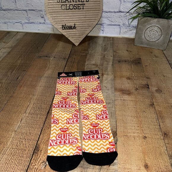 Cup Noodles Socks Cool Odd Sox Size 6-13 Official Fit Cotton 2021
New - Picture 2 of 5
